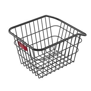Cestino Posteriore per Bicicletta in Metallo Resistente con Luce Riflettente e Copertura Impermeabile, Sgancio Rapido - Product Image 6