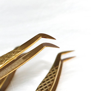 Premium Eyelash Tweezers Fine Tip Lash Applicator <b>Tool</b> for Eyelash Extension Makeup and Beauty Care - Product Image 3