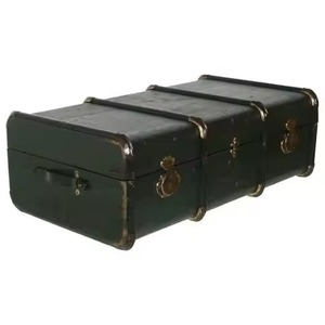 Coffre de transport métallique chromé poli de qualité supérieure, antirouille, robuste, avec loquet verrouillable, pour équipement et stockage de marchandises - Product Image 2