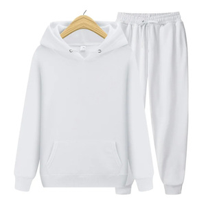 Ensemble de survêtement unisexe gris pour la maternité, sweat à capuche et pantalon, couleur unie, manches longues, fermeture à cordon, coupe classique, vêtements d'hiver 2 en 1 - Product Image 2