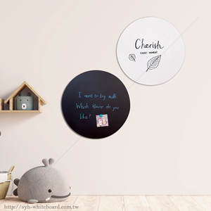 Pizarra Magnética Redonda de Borrado en Seco SYH para Oficina y Hogar, Fácil de Escribir y Limpiar - Product Image 6