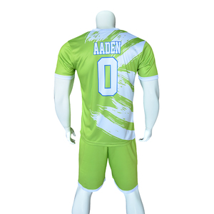 Conjunto de Uniforme de Fútbol Personalizado de Primera Calidad, Malla Transpirable de Secado Rápido, Equipación para Hombre y Niño, Tela de Poliéster Ligera con Cordón Ajustable - Product Image 2