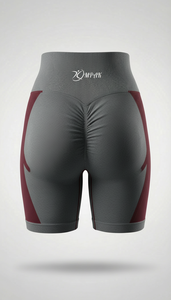 Women's High Waist Gym Shorts Breathable Streetwear Fitness Workout Shorts Biker Style Seamless Butt Scrunch Yoga <b>Booty</b> - Product Image 5