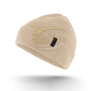Unisex <b>Beanie</b> <b>Hat</b> Warm Soft Cotton <b>Wool</b> Knit Winter Adjustable Stretch Fit Comfortable Lightweight Breathable Casual Outdoor - Product Image 2