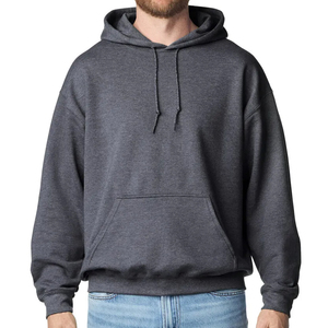 Sweat-shirts pour hommes 100% coton, teinture unie, OEM ODM, vêtements personnalisables pour la vente en gros, design de style streetwear de haute qualité - Product Image 4