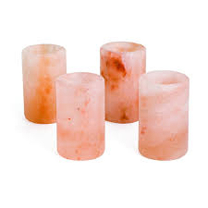 6 Pieces Premium Carved Himalayan Salt Shot Glasses Pink <b>Tequila</b> <b>Gift</b> <b>Set</b> with Unique Vine Glass - Product Image 3