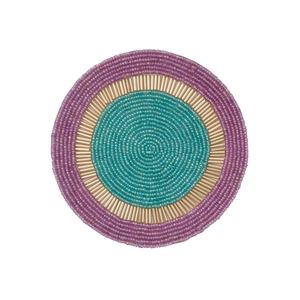 Best Seller Handmade Beads <b>Placemats</b> Table Decor <b>Beaded</b> <b>Placemats</b> Round Shape Custom <b>Placemat</b> Indian Style Stone Coasters - Product Image 6