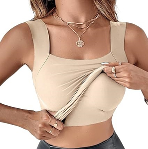 Sujetador de maternidad y lactancia OEM para mujer, con aros, espalda cruzada, copa completa, ajustable, ligero, transpirable, con tejido frontal, multiusos - Product Image 5