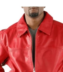 Chaqueta de Cuero de Pitón y Piel de Vaca Genuina Personalizada para Hombre, Estilo Motociclista, Servicio de Muestra de Fábrica OEM ODM Disponible - Product Image 1