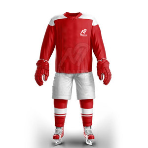 Uniforme de hockey sur glace pour hommes sur mesure, vente en gros, séchage rapide, respirant, en vente - Product Image 1