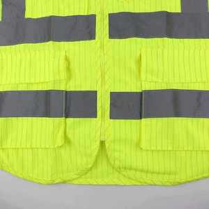 Dernier design – Gilet de travail sans manches pour homme, robuste, pour l'extérieur, automne, sécurité, ANSI Classe 2, imperméable, personnalisable - Product Image 3