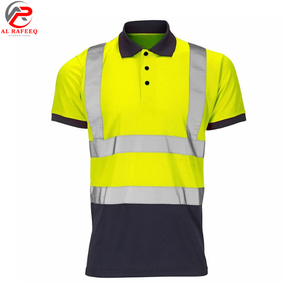 Camisetas Polo Ligeras de Alta Calidad para Hombre, Camisa de Trabajo de Alta Visibilidad, Ropa de Trabajo con Cinta Reflectante, Amarillo Naranja 2026 - Product Image 2