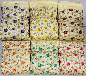 ผ้าไหมดิบ ผ้าไหมบังกาลอร์ ผ้าไหมมัลบารี ผ้าไหมดิบทอมือ ผ้าไหมมัลบารีแท้ ผ้าไหมมัลบารีผสมพรีเมียม ผ้าไหมมัลบารีผสมแบบผสมผสาน พร้อมการตกแต่งแบบดั้งเดิม - Product Image 5