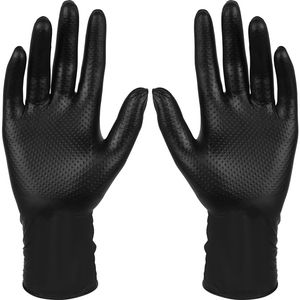 Gants en nitrile industriels de qualité supérieure, haute adhérence, vente en gros, jetables, en vrac, stock disponible, exportation - Product Image 4