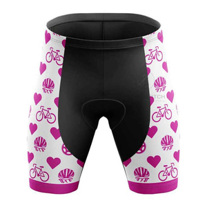 Pantalones Cortos de Ciclismo Negros para Hombre con Estampado Geométrico Blanco, Secado Rápido, Spandex, Poliéster, Ajuste Sin Costuras, Ropa Deportiva para Todas las Estaciones - Product Image 5