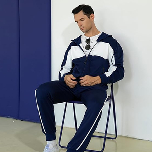 Conjunto Deportivo de Algodón para Hombre, Sudadera con Capucha y Pantalones Jogger, Ropa Casual para Correr y Uso Diario - Product Image 5
