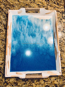 La mejor bandeja para servir con superficie fácil de limpiar para cocineros caseros ocupados Bandeja para servir innovadora de la India - Product Image 2