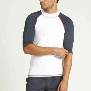 Camiseta de compresión de manga corta para hombre, ecológica, elástica, de secado rápido, para fitness, BJJ, MMA, natación. - Product Image 2