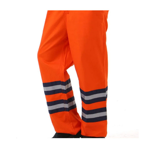 Factory of 190GSM 100% Cotton High Visibility Reflective Orang Work Uniform Boilersuit <b>Overalls</b> Coverall Working Safety Clothing - Product Image 5