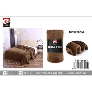 Couverture lestée MANTA POLAR 180X220CM, polaire confortable pour la relaxation - Product Image 4