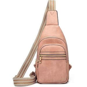 Borsa a Tracolla Piccola Marrone da Donna, Borsa a Spalla Pratica per Lavoro e Shopping - Product Image 5