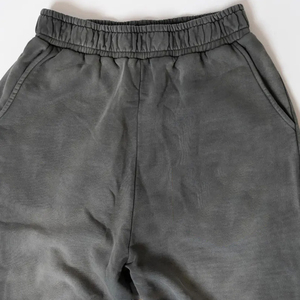 Vente en gros de sweats à capuche streetwear unis pour hommes, effet délavé soleil, en polyester épais, avec logo personnalisé, en promotion - Product Image 6