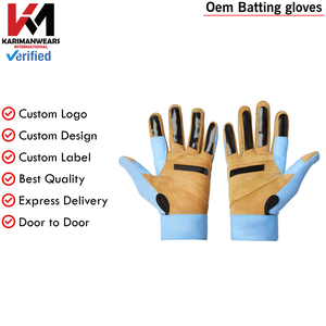 Guantes de Bateo de Béisbol al por Mayor, de Piel de Oveja, con Logotipo Personalizado de Fábrica, OEM ODM, Fabricante Profesional de Artículos Deportivos de Alto Agarre - Product Image 2