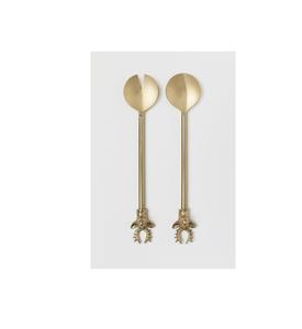 ชุดอุปกรณ์เสิร์ฟสลัดสแตนเลสเกรดพรีเมียม ดีไซน์ด้ามจับยาว สำหรับครัวมืออาชีพ บุฟเฟ่ต์ และงานจัดเลี้ยง - Product Image 6