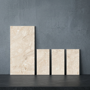 Azulejos de porcelana pulida Embrace Brown de 800x1600 mm con diseño de mármol marrón para suministro a concesionarios y salas de exhibición. - Product Image 5