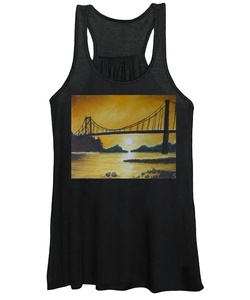 Camiseta sin mangas con estampado informal de algodón peinado prelavado para mujer, camiseta sin mangas de longitud corta con apliques de lentejuelas bordadas - Product Image 3