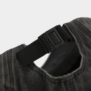 Premium Style Custom Washed Caps For Men Outdoor Waterproof Oem Fabric Acid Washed Caps Adjustable Four Season Casual Wear Caps - Product Image 5
