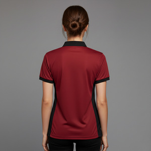 เสื้อโปโลผู้หญิงคุณภาพสูง แขนสั้นลำลอง คอปก วัสดุนุ่มสบาย ระบายอากาศได้ดี ทรงหลวม ใส่สบาย แฟชั่นทันสมัย - Product Image 5