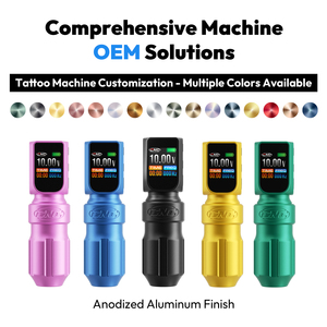 Máquina de Tatuaje Rotativa Inalámbrica con Carrera Ajustable y Batería Recargable <span class=keywords><strong>para</strong></span> Arte Corporal y Maquillaje Permanente - Product Image 1