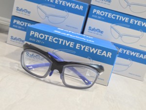 Gafas de Protección Ocular SafeOne J140P sin Lentes para Cocina, Pickleball, Protección Ocular Brillante y Nítida sin Cristal - Product Image 5