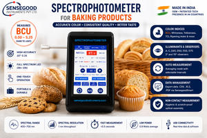 Spectrophotomètre universel Sensegood pour produits de boulangerie, mesure de la couleur BCU, analyseur de contrôle de la qualité alimentaire, garantie 1 an - Product Image 4