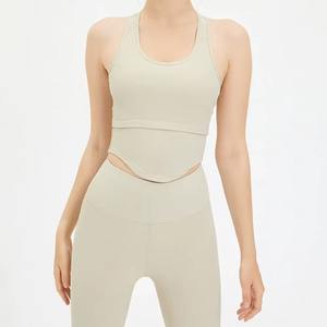 Camiseta sin mangas ajustada a la moda para mujer, camiseta sin mangas de algodón teñido liso para mujer, camisola ajustada de cuello redondo para mujer - Product Image 2