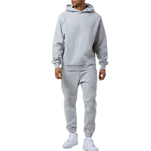 Survêtements en molleton à capuche pour hommes de qualité supérieure 2024, brodés, 100% coton, personnalisables, jogging/sweat-shirt, OEM, marque privée - Product Image 1