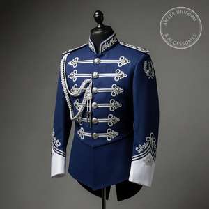 Uniforme de fanfare en gros, fabriqué en coton 100 % ou polyester de qualité supérieure, pour hommes, femmes et adultes, tailles et couleurs personnalisées - Product Image 6