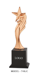 Premium Achievement Wooden Plaques Metal And Wood Recognition Awards Custom Celebration <b>Trophy</b> For Office And School Excellence - Product Image 5