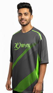 Camiseta Urbana Casual Oversize con Sublimación para Hombre, Ropa de Moda Streetwear - Product Image 5