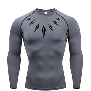 Premium Rashguard Compression Top Sublimated Design Quick Dry Stretch Fabric for MMA BJJ <b>Surfing</b> Gym Training - Product Image 2
