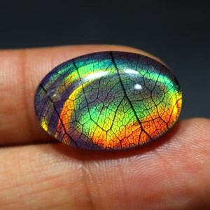 Monarch <b>Opal</b> Doublet Gemstone Rainbow Fire <b>Opal</b> Handmade Stone Jewelry Monarch <b>Opal</b> Doublet Ring Colorful <b>Opal</b> Jewelry Making - Product Image 2