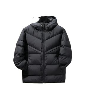 แจ็กเก็ตขนเป็ดแบบวินเทจสำหรับผู้หญิง, เสื้อโค้ทบุคอตตอนมีซิปคอตั้งทรงสูงสำหรับฤดูใบไม้ร่วงและฤดูหนาว - Product Image 4