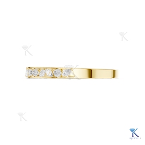 Lab Grown Diamond Mixed Cut Open <b>Cuff</b> Bangle 14K Solid Gold Luxury Fine Unisex Multi Shape Party Gift Jewelry Manufacturer - Product Image 5