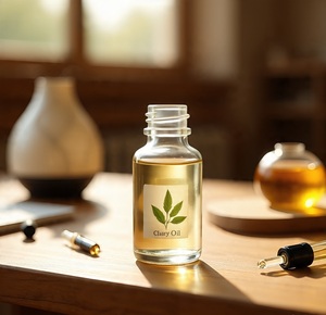 Aceite Esencial de Clarysage 100% Puro ORGÁNICO HIMVEDA, Aroma Dulce, Destilado al Vapor, Ecológico, Para Todo Tipo de Piel, Venta al Por Mayor - Product Image 5