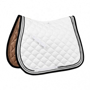 Custom Made Horse Riding Saddle <b>Pads</b> In High Quality Cotton Fabric Adjustable <b>Foam</b> Padding Horse Jumping Saddle <b>Pad</b> For Horses - Product Image 3