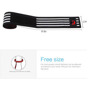 Top Selling Weight Lifting Customized <b>Knee</b> Wraps Training High Quality Cheap Price Wholesale <b>Knee</b> Wraps By Burhan Sports - Product Image 4