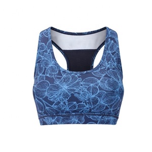 Deportes atléticos Sexy sujetador de Yoga Top para mujer, ropa de gimnasio Fitness Yoga Bra Camisole camisas logotipo personalizado estilo - Product Image 4