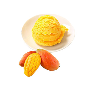 Mango Flavor Non-dairy Hard <b>Ice</b> <b>Cream</b> Powder Fruity Creamy Dessert Mix Bag Room Temp Factory Direct Supply for Gelato Shop Milk - Product Image 4