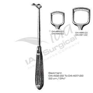 เครื่องมือขูดอะดีนอยด์ Beckmann คุณภาพสูง ผลิตตามแบบ OEM ในราคาโรงงาน พร้อมโลโก้ตามสั่งของคุณ - Product Image 3